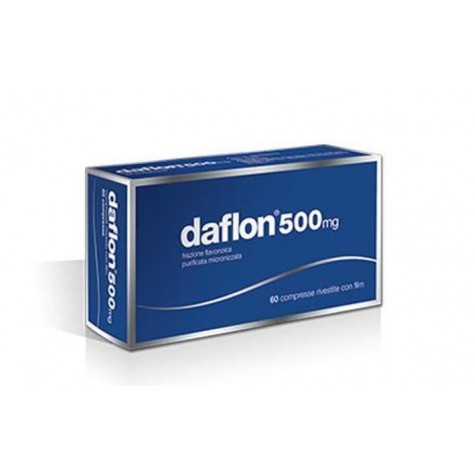 <p>Daflon 500 mg 60 Compresse Rivestite- Vasoprotettore</p>