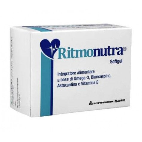 Ritmonutra 30 capsule softgel- Integratore per la normale funzione cardiaca