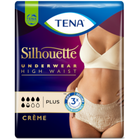 PANNOLONE A MUTANDINA ASSORBENTE TENA SILHOUETTE CREME LARGE 8 PEZZI