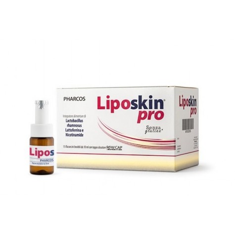 Liposkin Pro Pharcos 15 Fiale Rewcap - integratore contro l-acne
