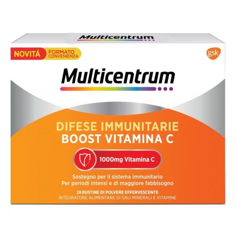 Multicentrum Difese Immunitarie 28 bustine- Integratore di Vitamina C 