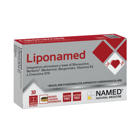 Liponamed 30 compresse- Integratore per il colesterolo