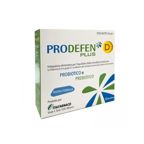 Prodefen D plus 10 bustine- Integratore per il sistema immunitario