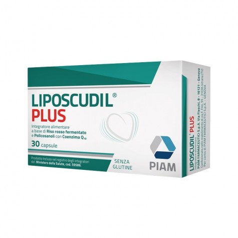 Liposcudil Plus 30 capsule- Integratore Contro il Colesterolo