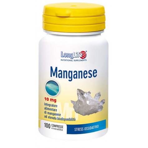 LONGLIFE MANGANESE 10mg100Cpr