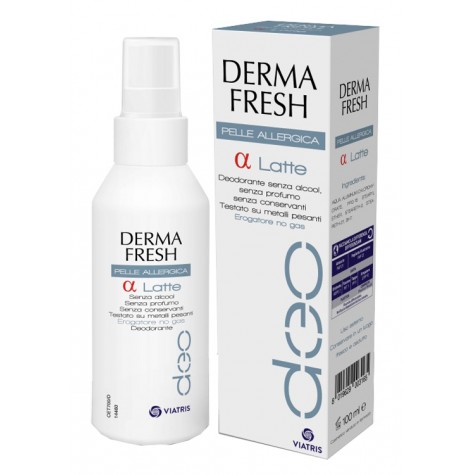  Dermafresh Alfa Latte  pelle Allergica 100 ml- deodorante per pelli allergiche
