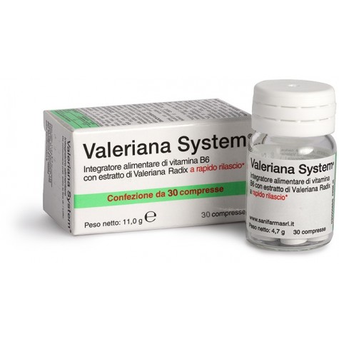 VALERIANA SYSTEM 30 Cpr