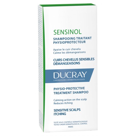Ducray Sensinol Shampoo 200 ml- shampoo  Lenitivo per Cuoio Capelluto Sensibile e Con Prurito 