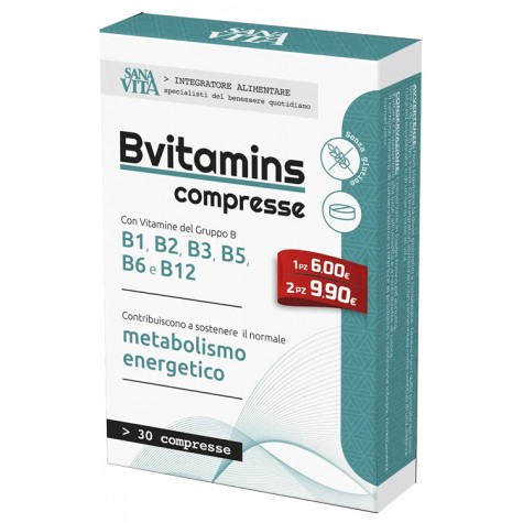 SANAVITA B-Vitamins 30 Cpr