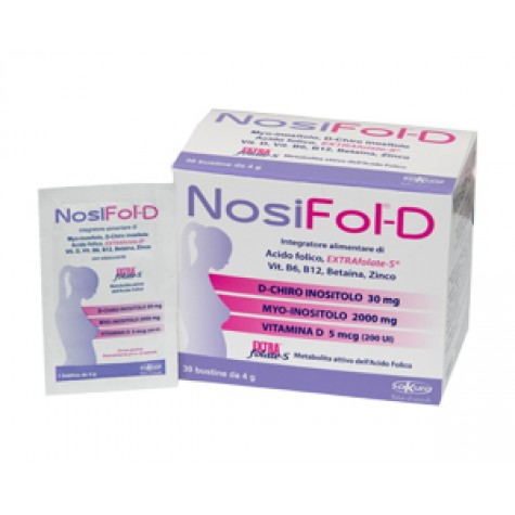 NosiFol-D 30 bustine - Integratore per la fertilità femminile