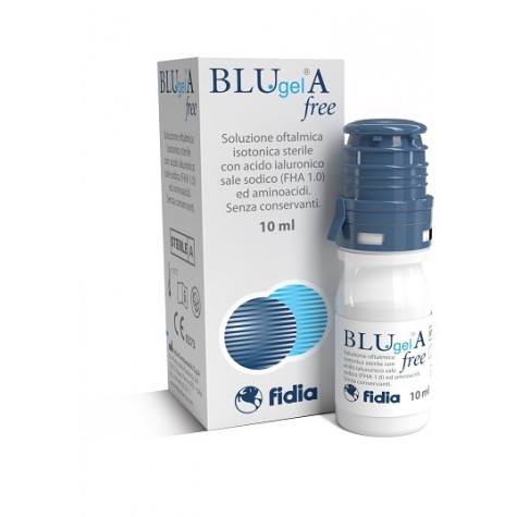 Blu Gel A Free 10 ml - Soluzione Oftalmica Isotonica Lubrificante 