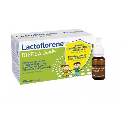 Lactoflorene Difesa Bimbi 10 flaconcini- fermenti lattici per bambini