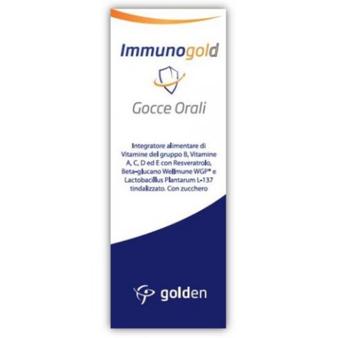 Immunogold gocce 30 ml- integratore per le difese immunitarie