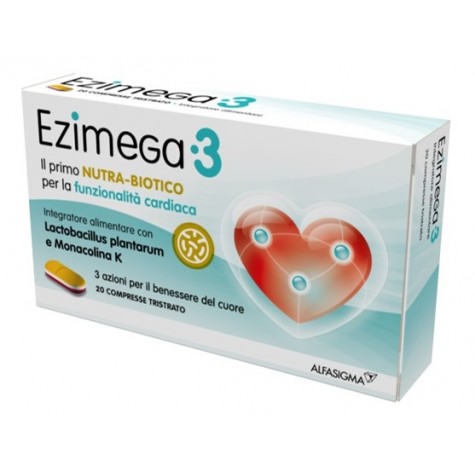 Ezimega 3 20 compresse- integratore pe il benessere cardiovascolare 