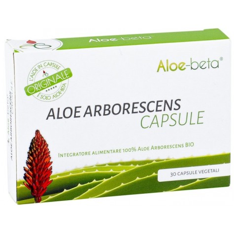 Aloe beta 30 capsule Aloe Arborescens - Integratore di Aloe