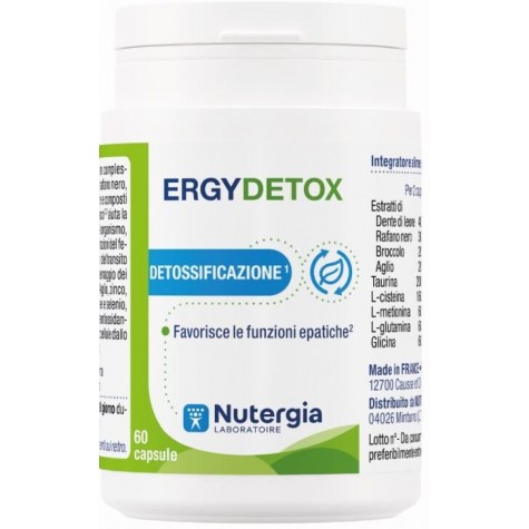 Ergy Detox 60 capsule- Integratore Depurativo