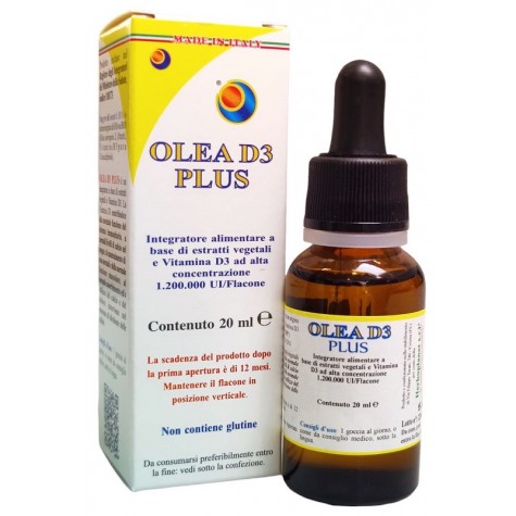 Olea D3 Plus gocce 20 ml- integratore di Vitamina D