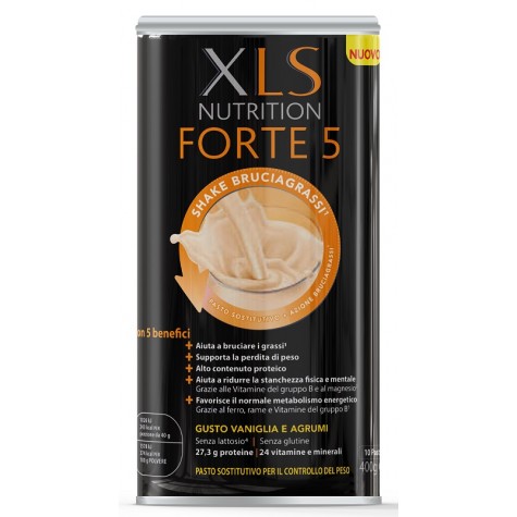 XLS NUTRITION FORTE 5 SHAKE BRUCIAGRASSI 400 G
