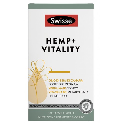 SWISSE HEMP+Vitality 60 Cps