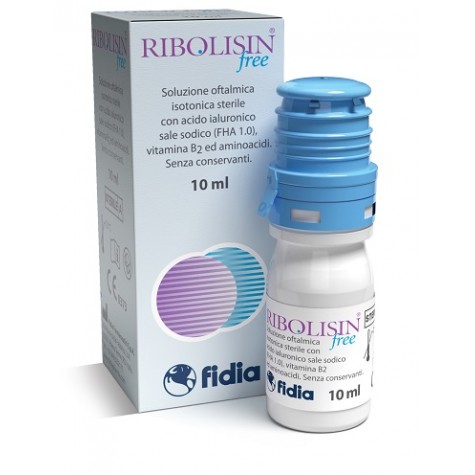 Ribolisin Free Soluzione Oftalmica 10 ml- collirio lubrificante