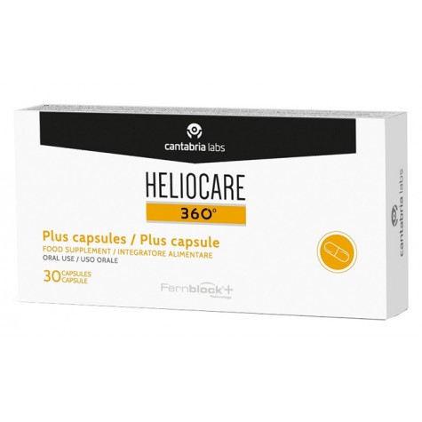 Heliocare 360 Plus 30 capsule vegane- Integratore Antiossidante 