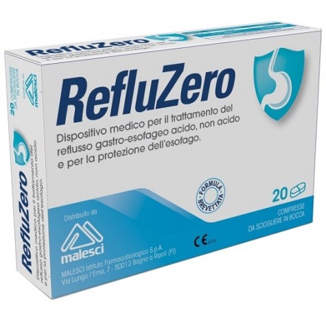 Refluzero 20 compresse- Medicinale contro reflusso e bruciore di stomaco