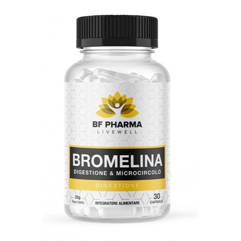 BF PHARMA Bromelina 30Cps