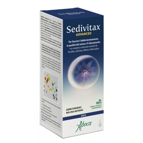 Sedivitax Advanced gocce 75 ml - Integratore per Favorire il Sonno