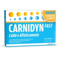 Carnidyn Fast 12 bustine - Integratore per Stanchezza e Affaticamento
