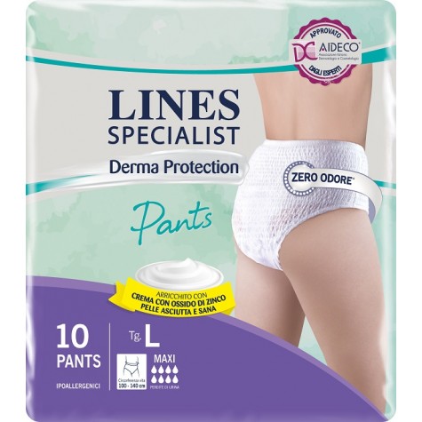 LINES SP DERM Pants Mx L 10pz