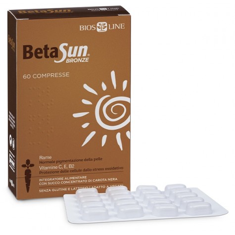Beta Sun Bronze 60 compresse- Integratore per favorire l'abbronzatura