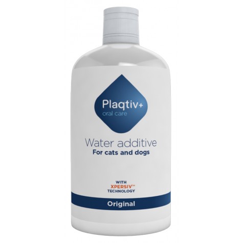 Plaqvit+ oral care 500 ml additivo–  additivo per la pulizia quotidiana dei denti di cani e gatti