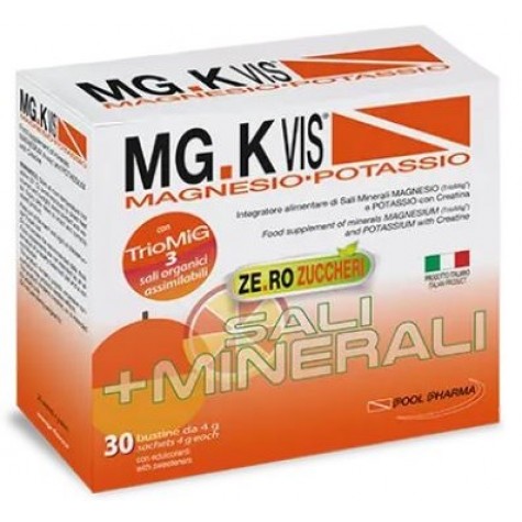 MG.K Vis Arancia Zero Zuccheri 30 bustine- Integratore contro stanchezza e affaticamento