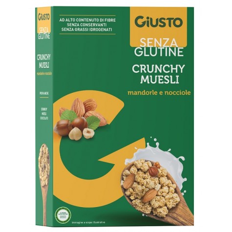 GIUSTO S/G Crunchy Mues/Av/Man