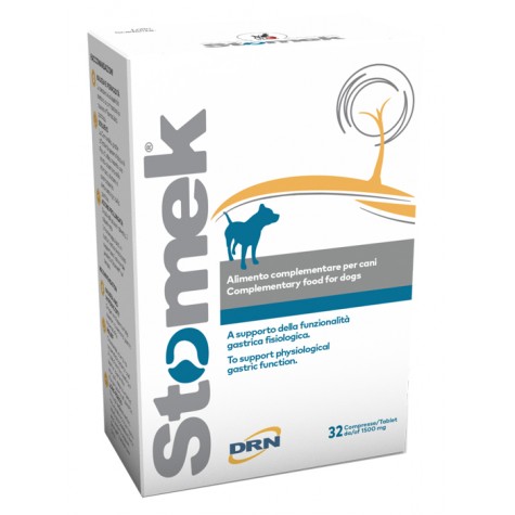 Stomek 32 compresse - integratore per la funzionalit- gastrica dei cani