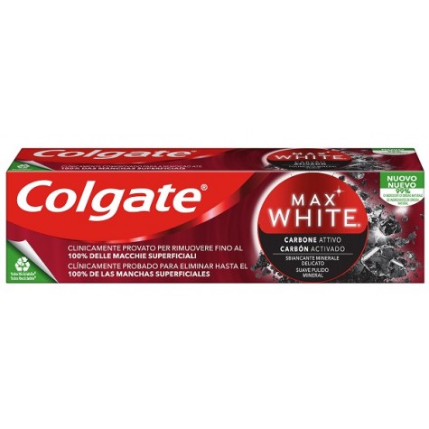 COLGATE MAX WHITE EXPERT WHITE CARBON DENTIFRICIO 75 ML