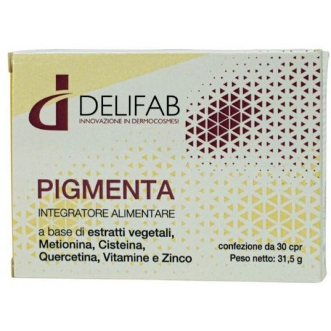 Delifab Pigmenta 30 compresse - Integratore Antiossidante