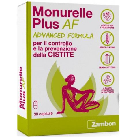 Monurelle Plus AF 30 capsule- Dispositivo Medico per il Controllo e la Prevenzione della Cistite 