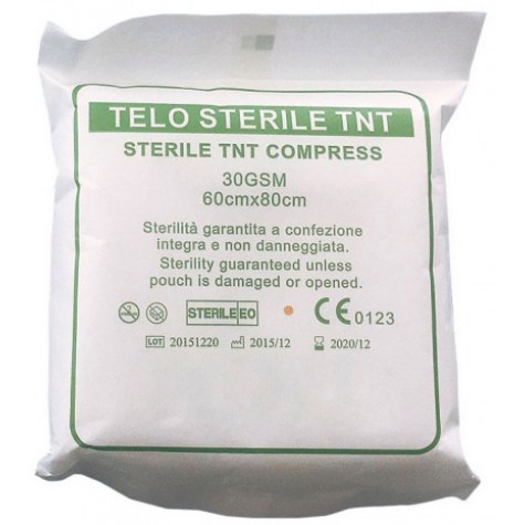 TELINO STERILE TNT PER USTIONI CM.60X80