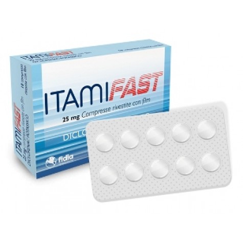 ITAMIFAST*10 cpr riv 25 mg