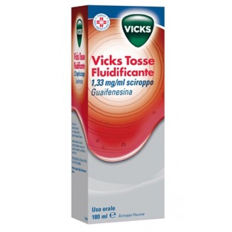 VICKS TOSSE FLUIDIFICANTE*scir 180 ml 200 mg/15 ml