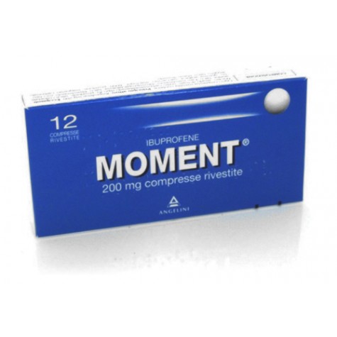 Moment 12 Compresse Rivestite 200 mg- analgesico antidolorifico