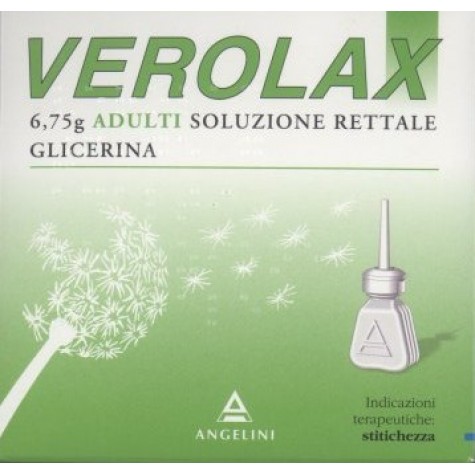 VEROLAX*AD 6 contenitori monodose 6,75 g soluz rett