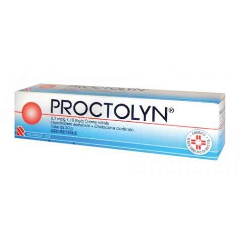 Proctolyn Crema Rettale 30 g- crema  per Emorroidi e Ragadi Anali