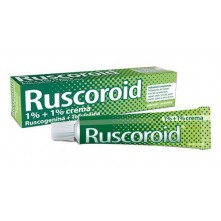 RUSCOROID*crema rett 40 g 1% + 1%