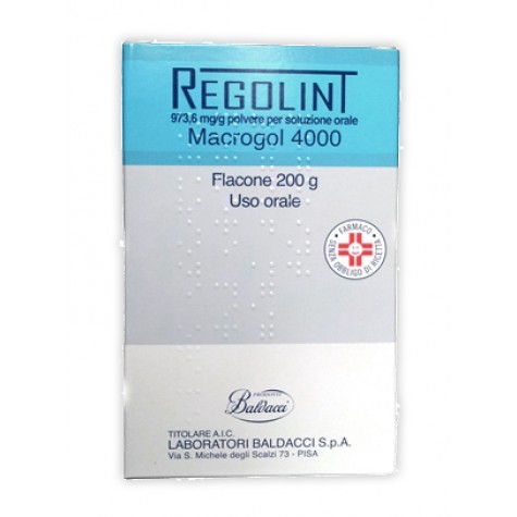REGOLINT*1 flacone polv orale 200 g 973,6 mg/g