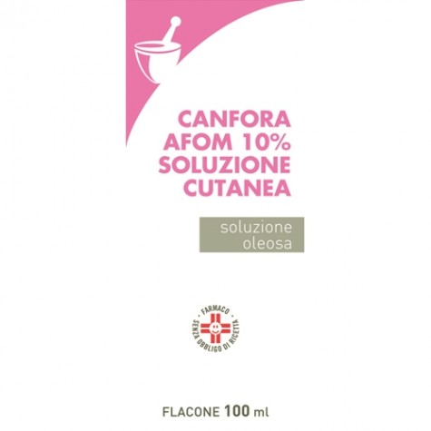 CANFORA (AFOM)*soluz cutanea oleosa 100 ml 10%
