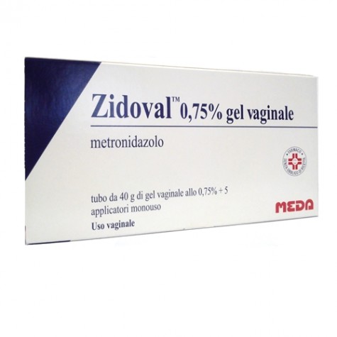 ZIDOVAL*gel vag 40 g 0,75% + 5 applic