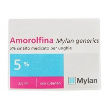 AMOROLFINA (MYLAN GENERICS)*smalto unghie 1 flacone 2,5 ml 5%