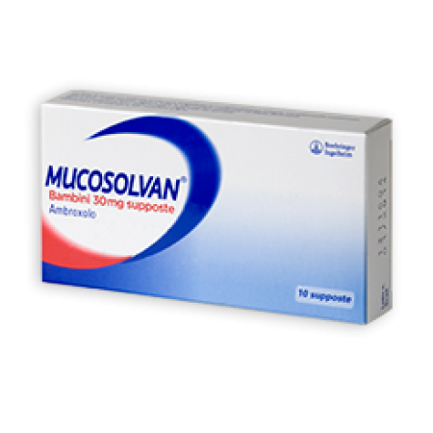 MUCOSOLVAN*BB 10 supp 30 mg